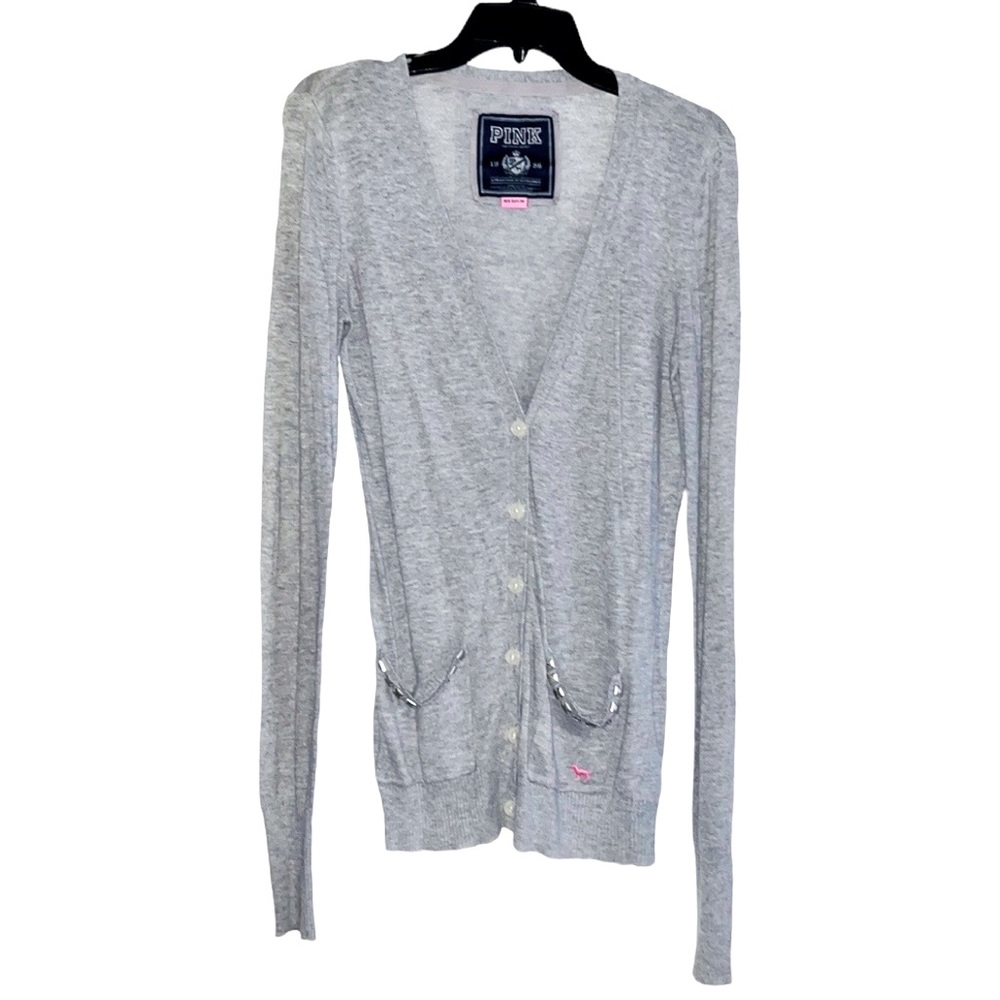 Victorias Secret PINK V-neck Long Sleeve Cardigan